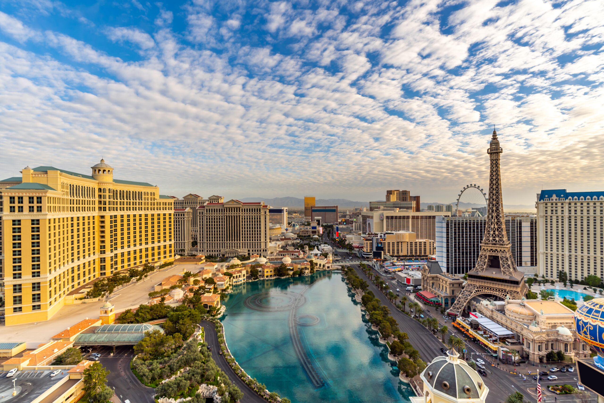 Las,Vegas,Strip,Aerial,View,Cityscape,In,Nevada,Usa
